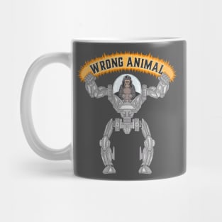 Monkey robot Wrong  Animal Mug